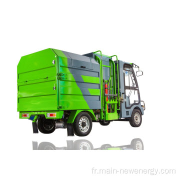 Véhicule de transport de déchets électriques